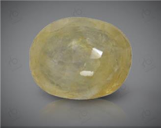 Yellow Sapphire Heated & Treated Natural Certified  3.16  CTS.  (  31531 )